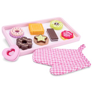 Sweet treats set with oven glove